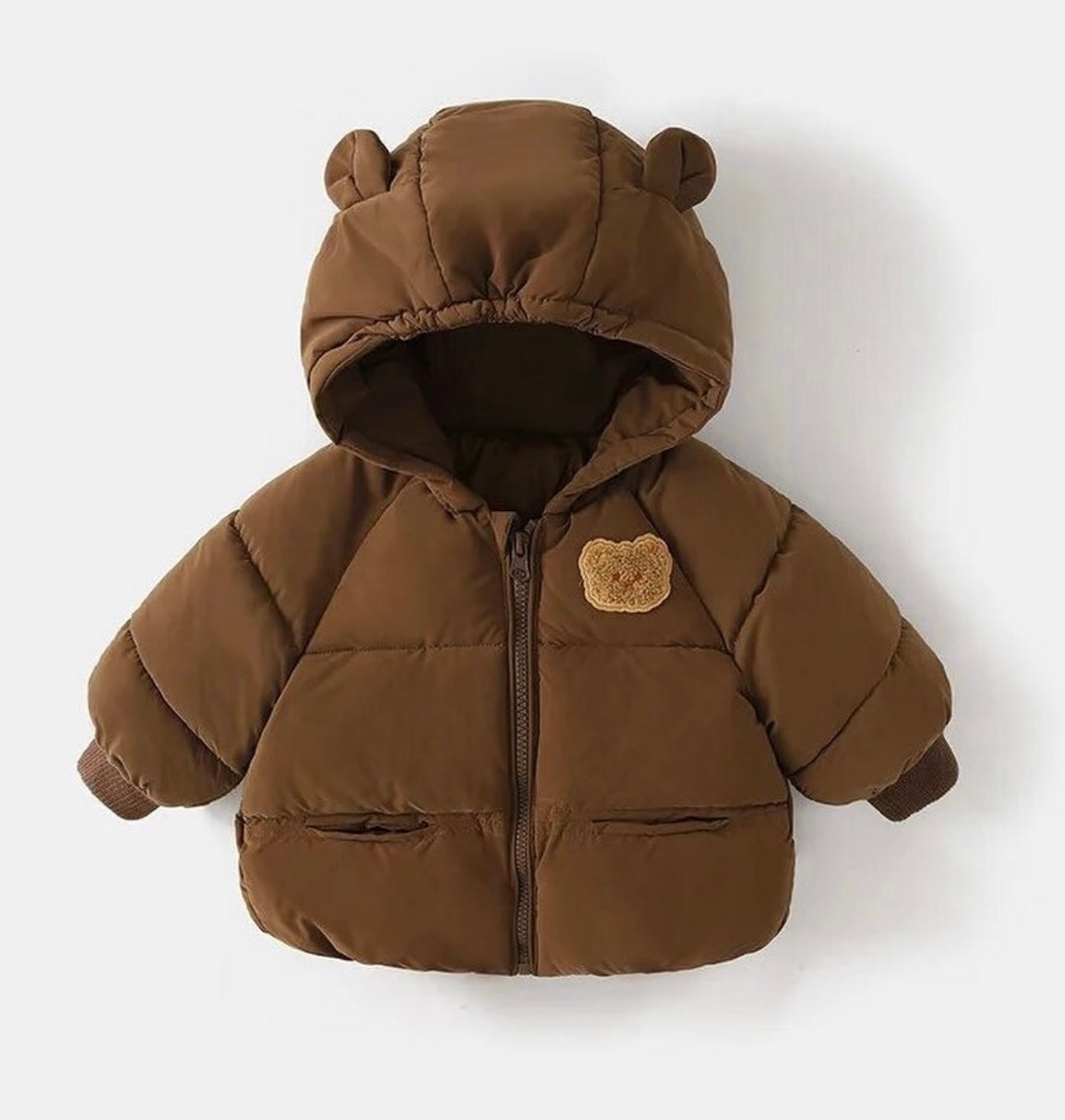Winter Puffer Bear Coat