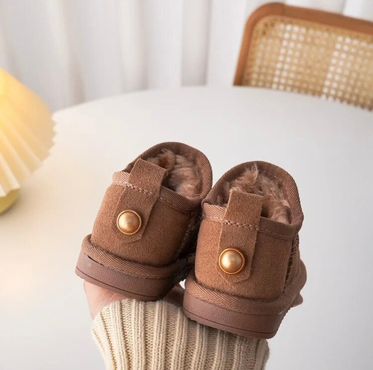 Winter Mini Boots - Chestnut