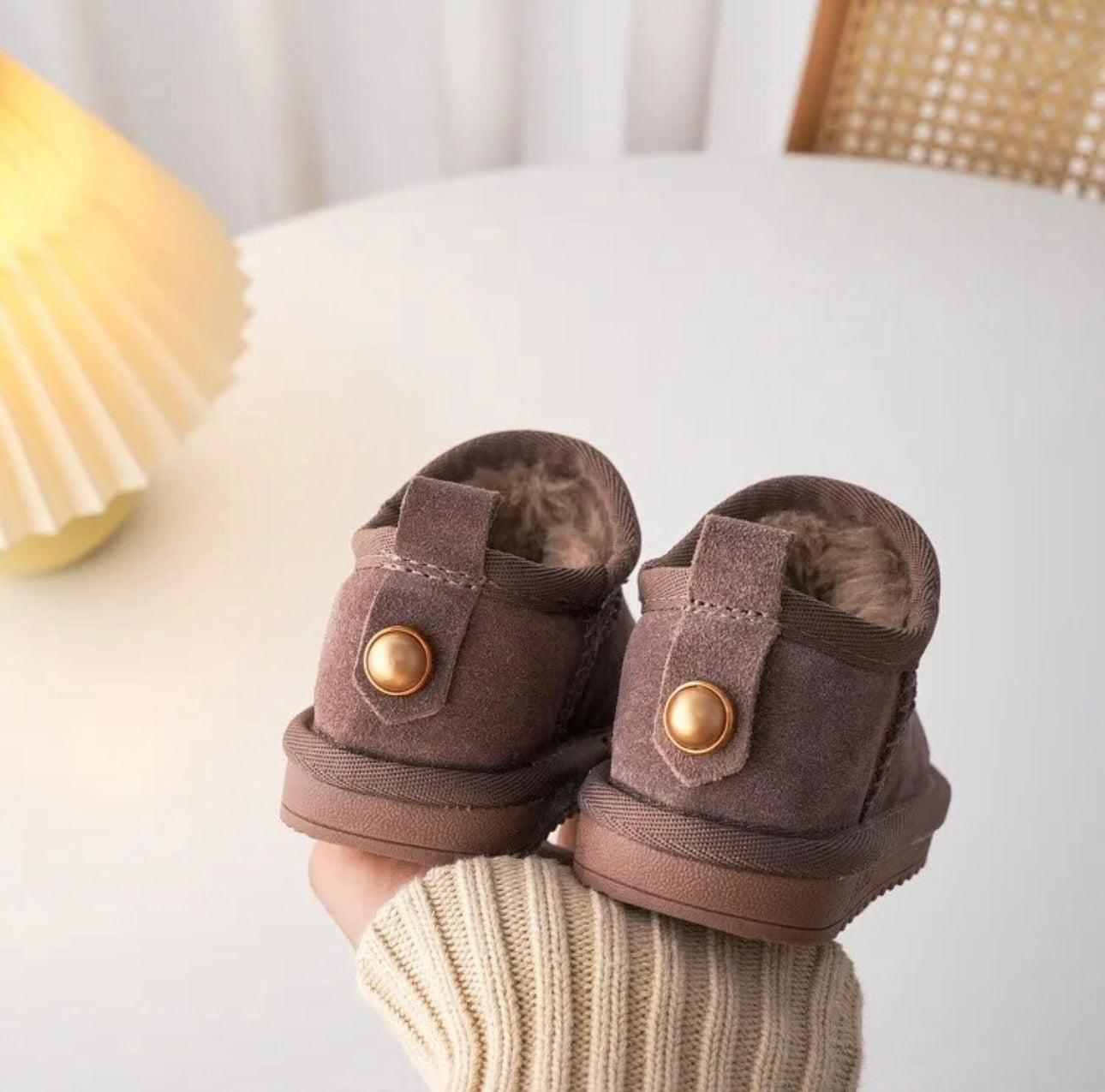 Winter Mini Boots - Chocolate